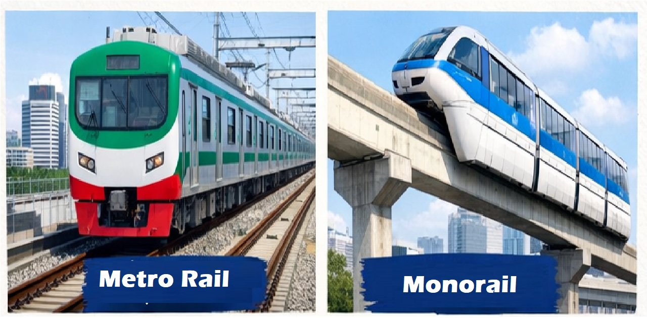 Metro Rail vs Monorail